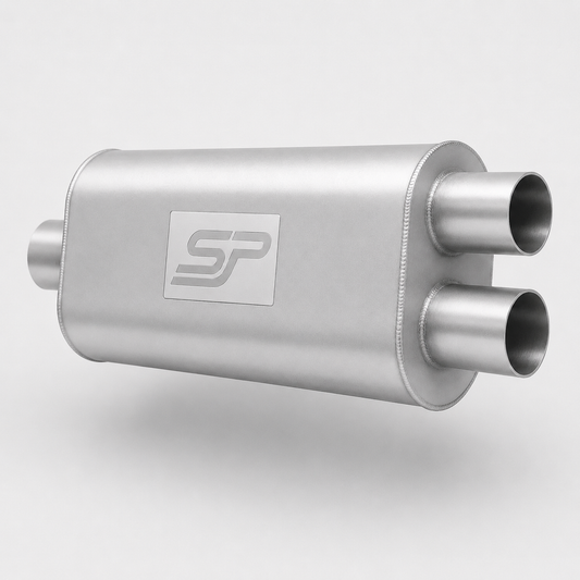 SpeedyPerformance ApexFlow Series Muffler 3"/2.5" #3302
