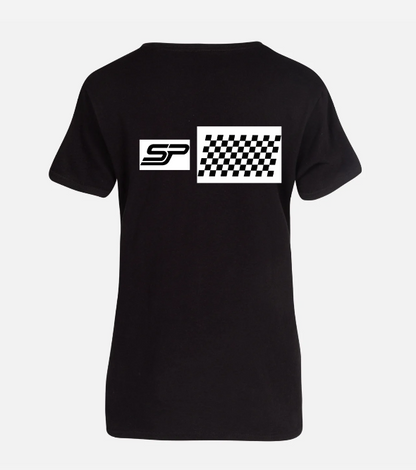 Essential Female’s Black Crewneck Tee