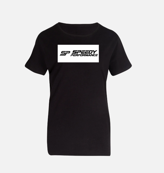Essential Female’s Black Crewneck Tee