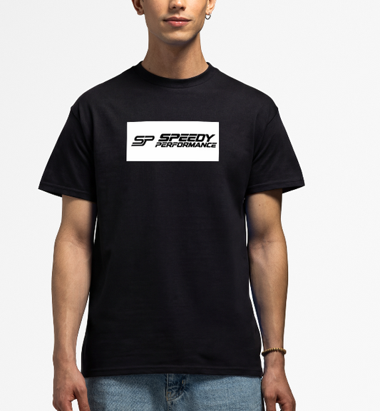 Essential Men’s Black Crewneck Tee