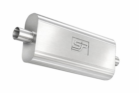 SpeedyPeformance Direct-series muffler | Factory replacement muffler 2.5" #3309