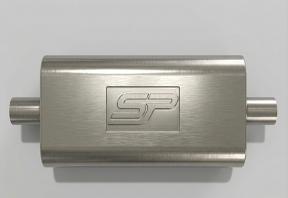 SpeedyPeformance Direct-series muffler | Factory replacement muffler 2.5" #3309