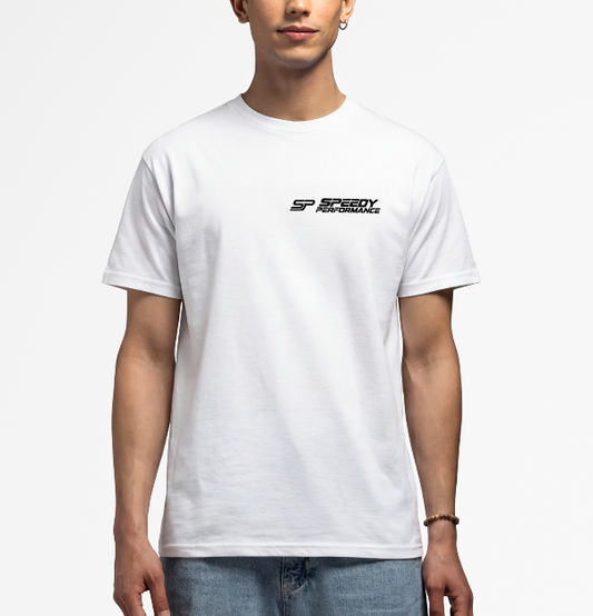 Essential Men’s White Crewneck Tee
