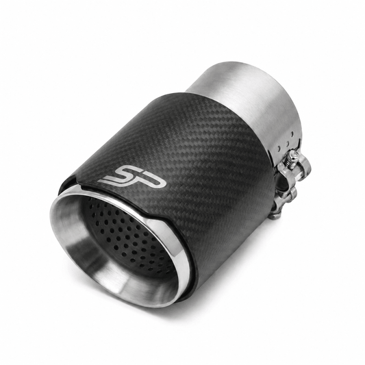 Carbon Fiber Exhaust Tip 2.5" in to 3.5" out