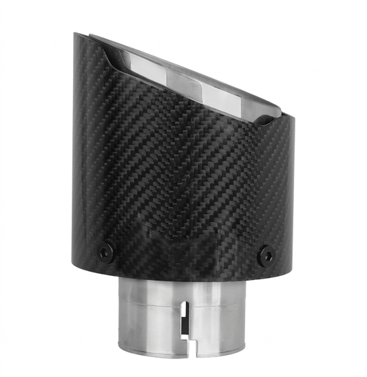 Carbon Fiber Exhaust Tip 2.5" in to 3.5" out
