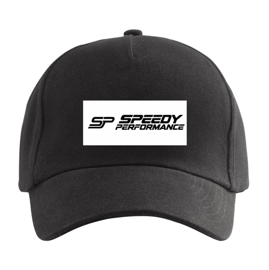 SpeedyPerformance Classic Adjustable Black Baseball Cap | SpeedyPerformance Exhausts - Speedy Performance Exhausts