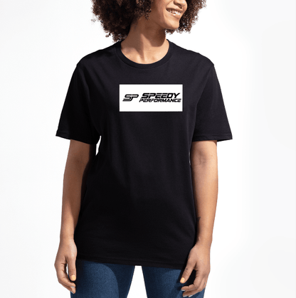 SpeedyPerformance Essential Female’s Black Crewneck Tee | SpeedyPerformance Exhausts - Speedy Performance Exhausts