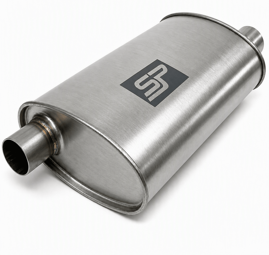 SpeedyPeformance Direct-series muffler | Factory replacement muffler 2.5" #3309