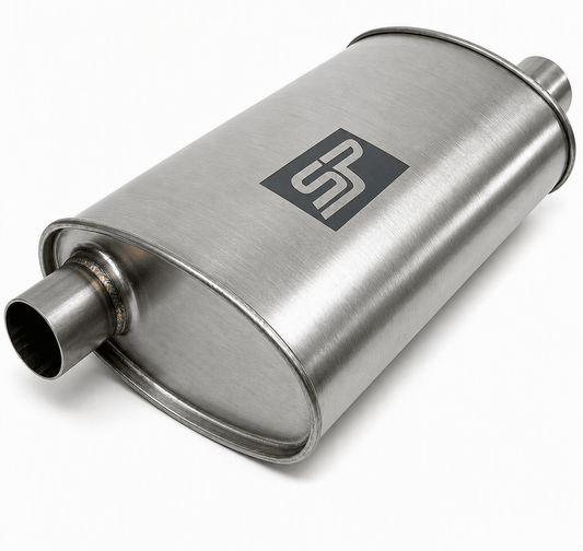 SpeedyPeformance Direct-series muffler | Factory replacement muffler 2.5" #3309