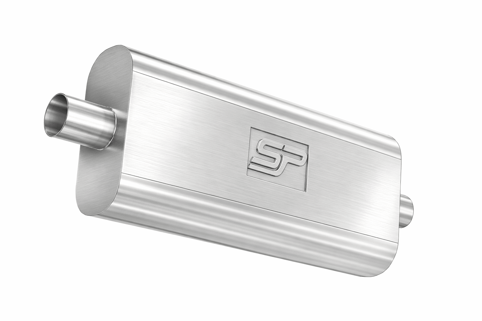 SpeedyPeformance Direct-series muffler | Factory replacement muffler 2.5" #3309 - Speedy Performance Exhausts