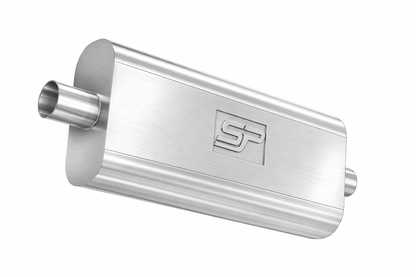 SpeedyPeformance Direct-series muffler | Factory replacement muffler 2.5" #3309 - Speedy Performance Exhausts