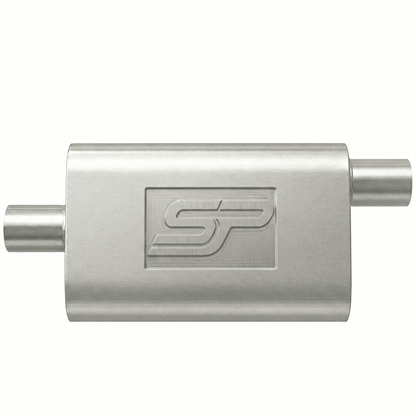 SpeedyPerformance ApexFlow Series Muffler 2.5" #3304 - Speedy Performance Exhausts