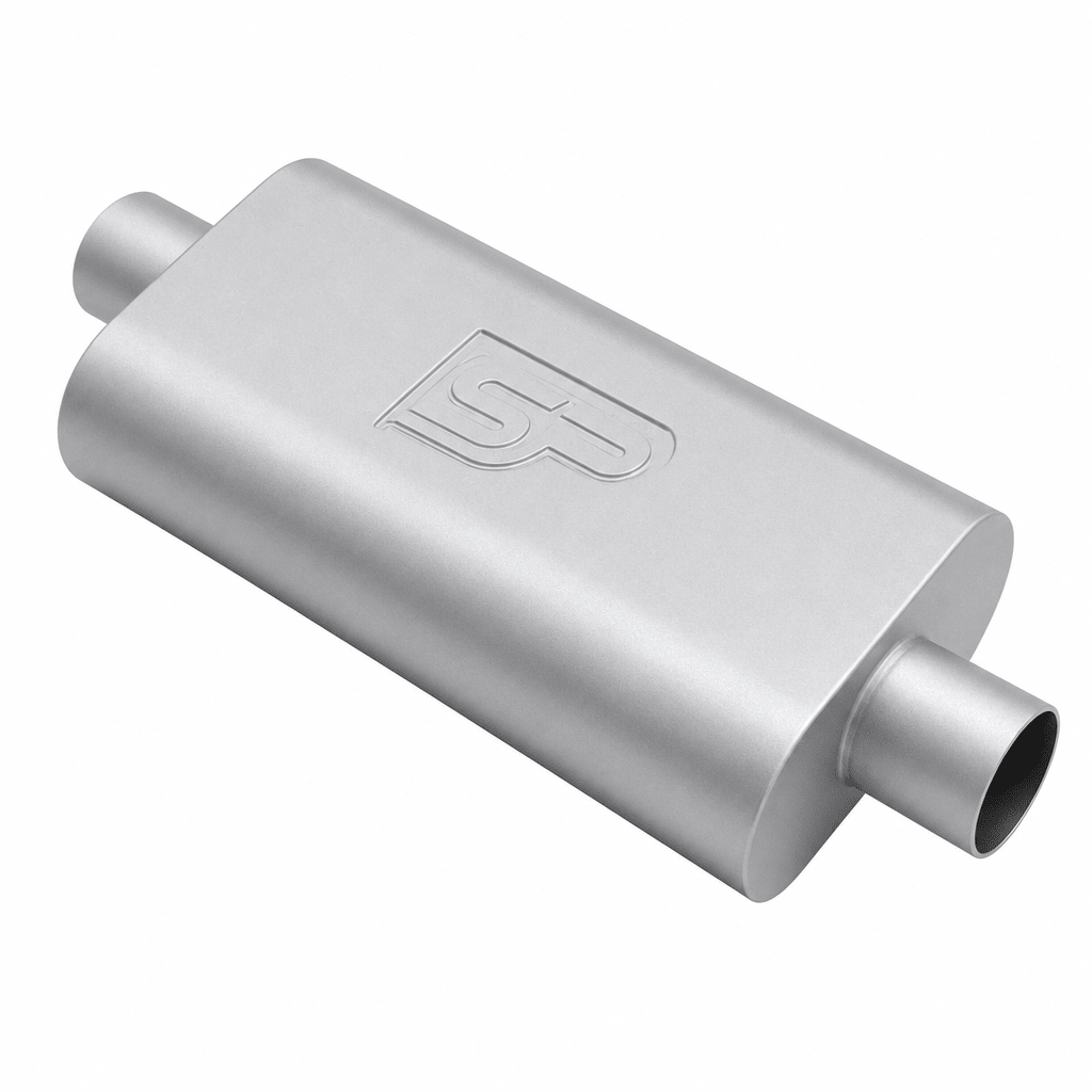 SpeedyPerformance ApexFlow Series Muffler 2.5" #3304 - Speedy Performance Exhausts