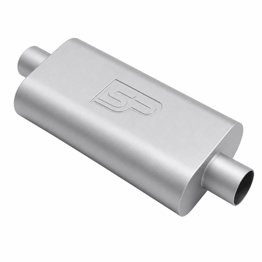SpeedyPerformance ApexFlow Series Muffler 2.5" #3304 - Speedy Performance Exhausts