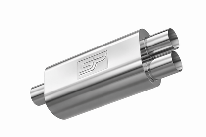 SpeedyPerformance ApexFlow Series Muffler 3"/2.5" #3302 - Speedy Performance Exhausts