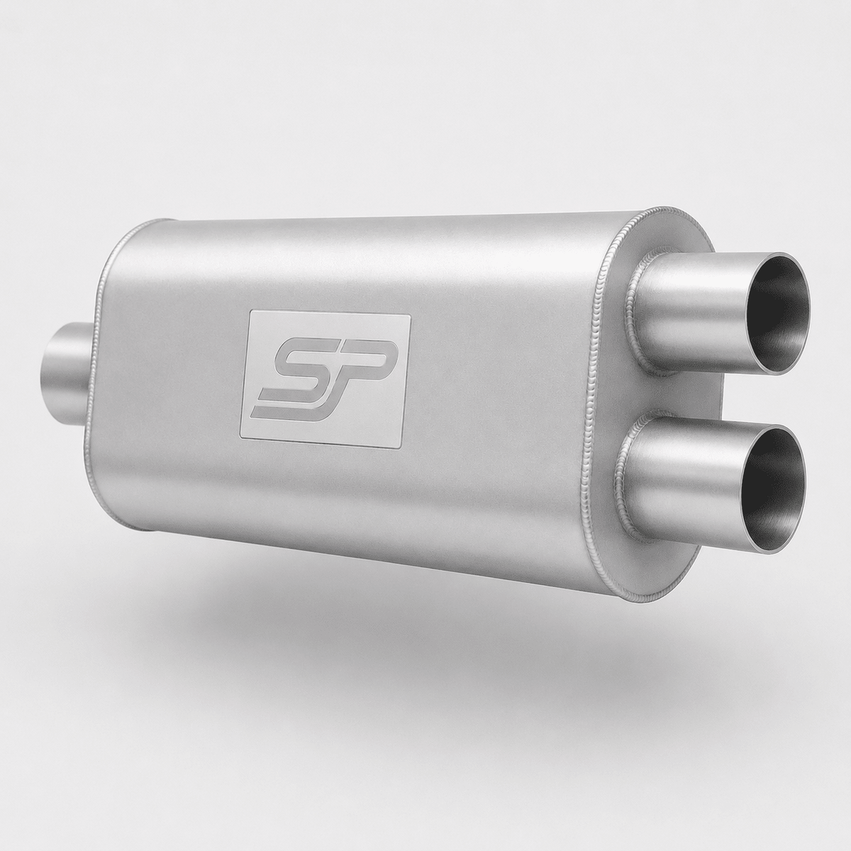 SpeedyPerformance ApexFlow Series Muffler 2.5"/2.5" #3317
