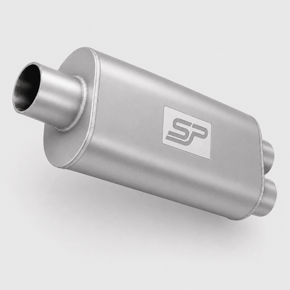 SpeedyPerformance ApexFlow Series Muffler 3"/2.5" #3302