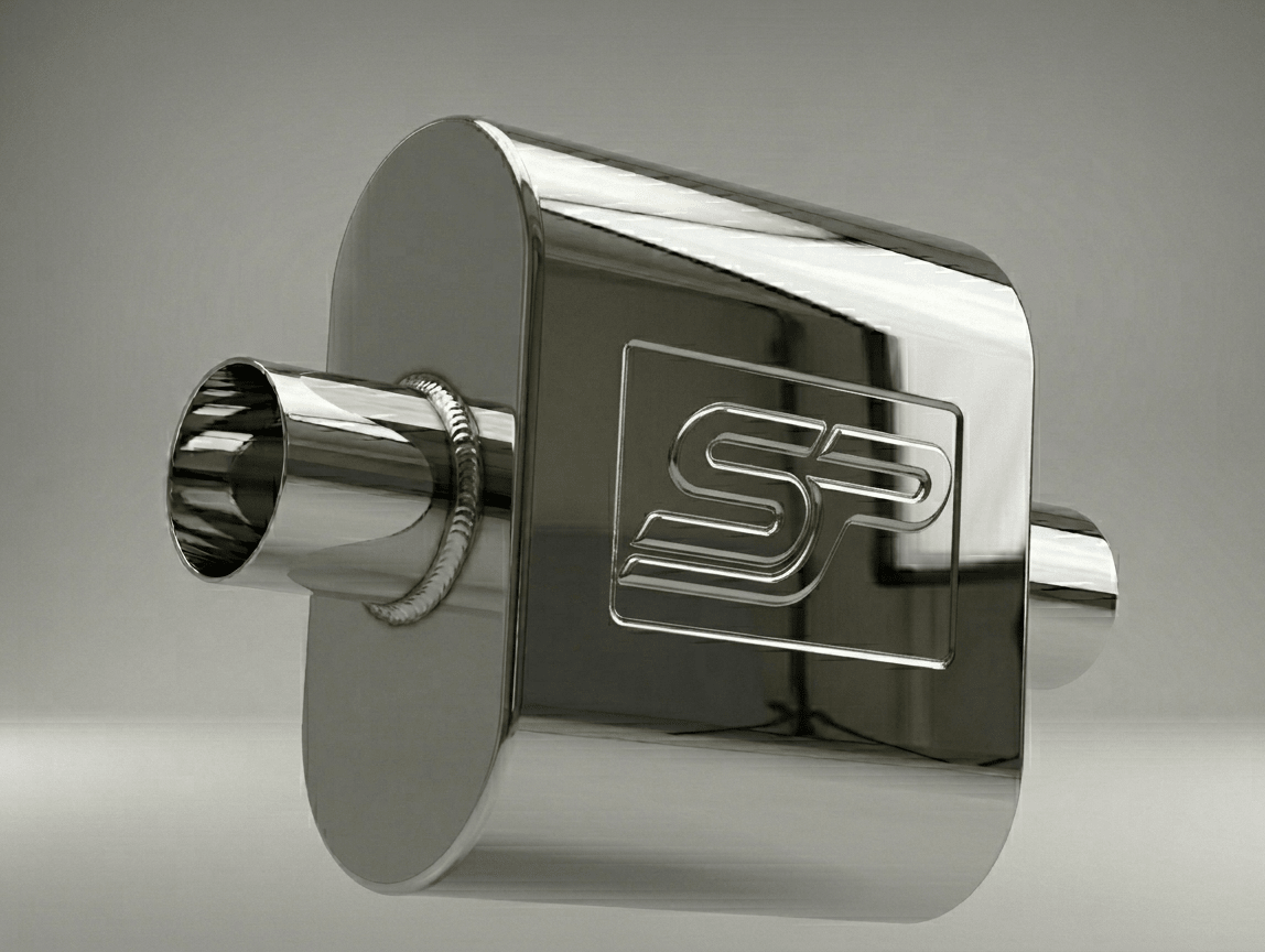 SpeedyPerformance Precision-Compact Series 2.5" #3307 - Speedy Performance Exhausts