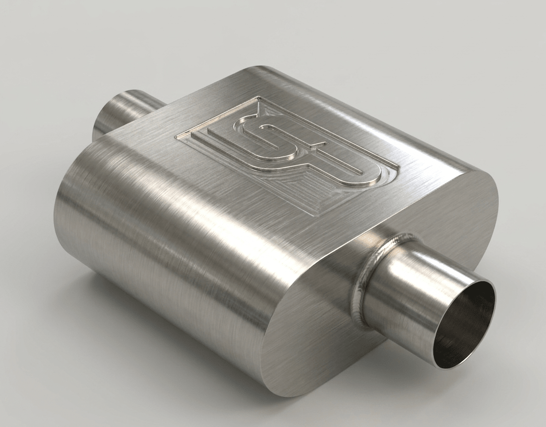 SpeedyPerformance Precision-Compact Series 2.5" #3307 - Speedy Performance Exhausts
