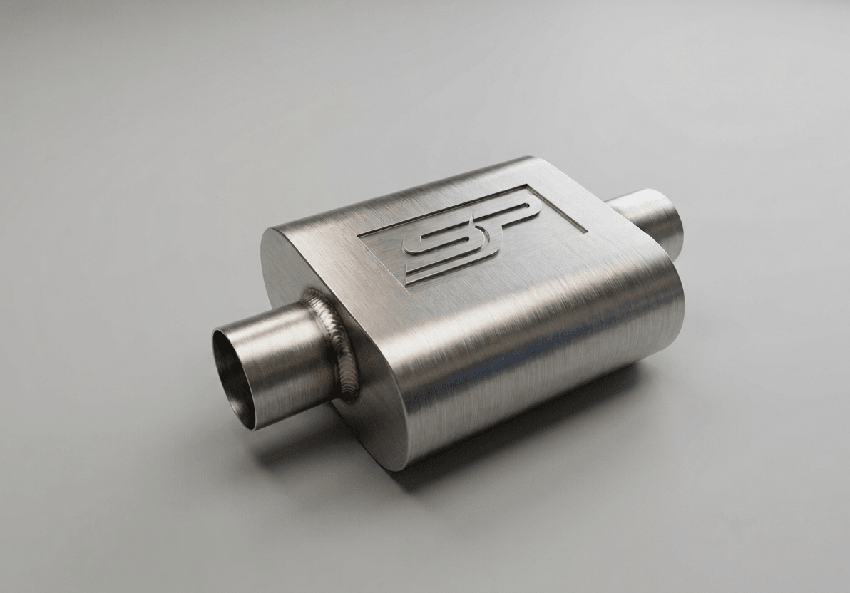 SpeedyPerformance Precision-Compact Series 2.5" #3307 - Speedy Performance Exhausts