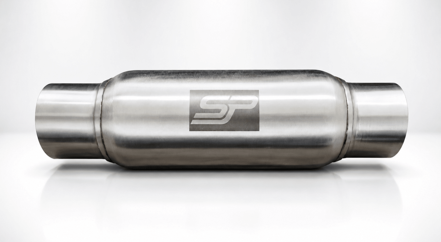 SpeedyPerformance Pro-Series Muffler 2.5" #3306 - Speedy Performance Exhausts