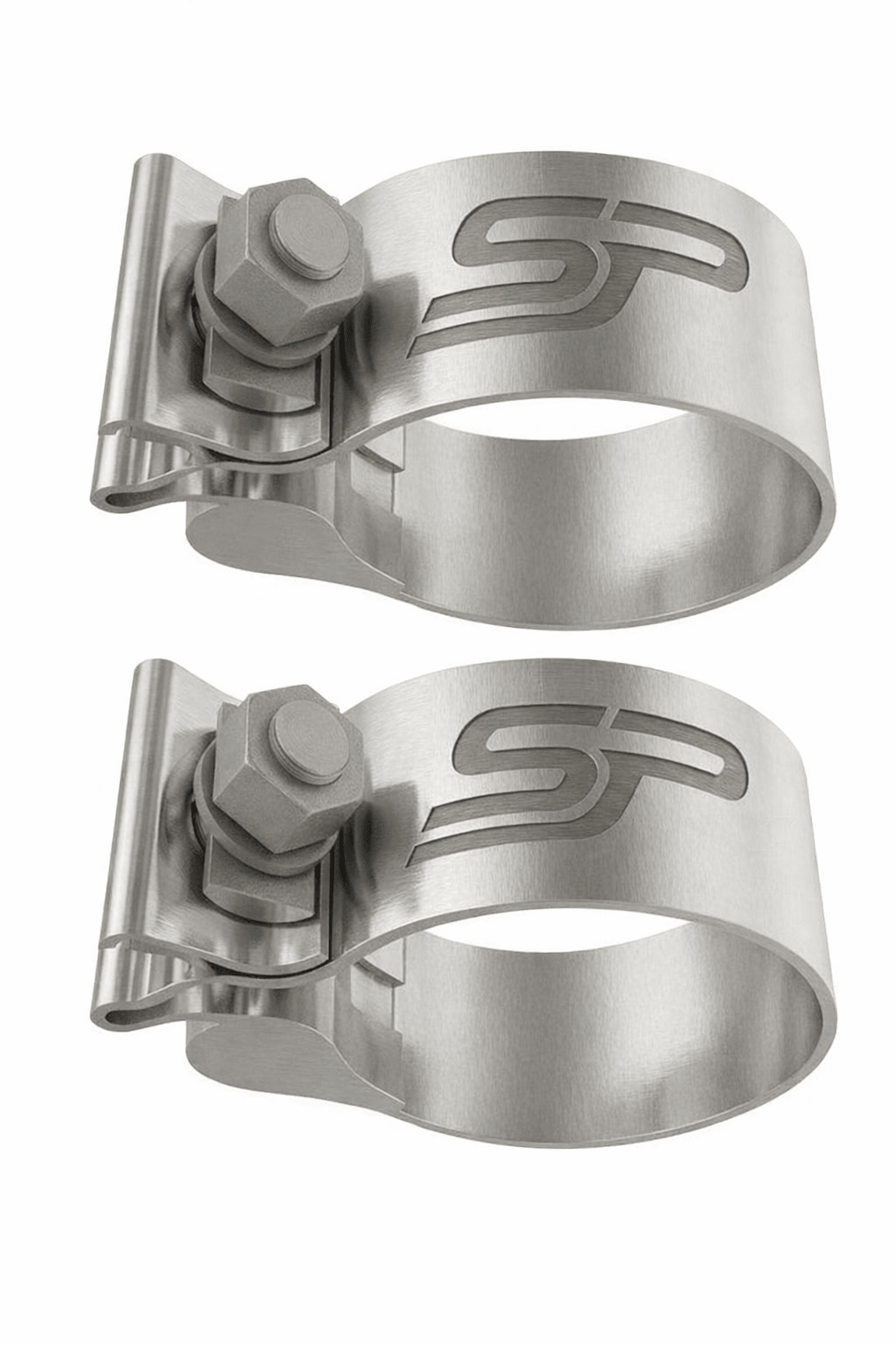 Stainless Steel Exhaust Band Clamp 3.0" 2 Pack - Speedy Performance Exhausts