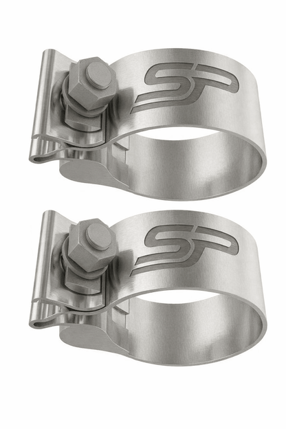 Stainless Steel Exhaust Band Clamp 3.0" 2 Pack - Speedy Performance Exhausts
