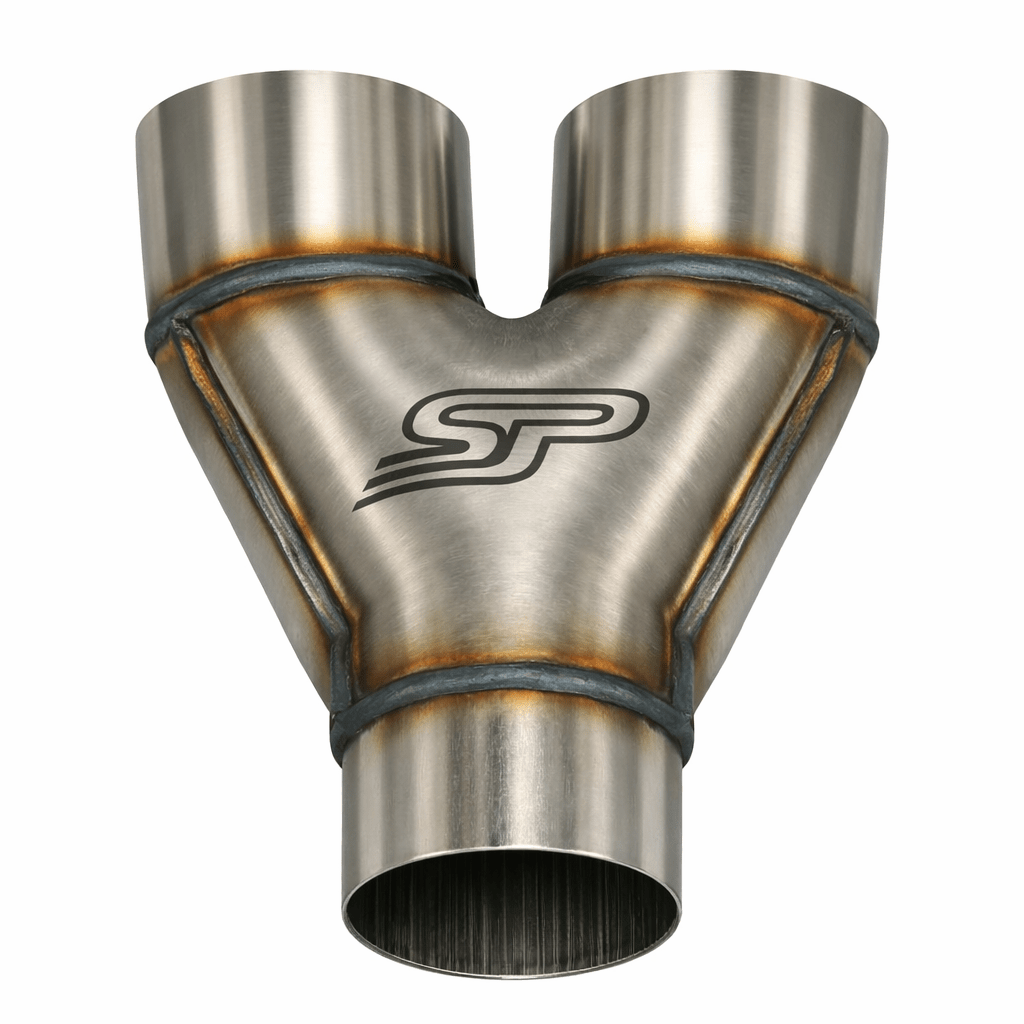 Stainless Steel Y-Pipe 2.5" to Dual 2.5" - Speedy Performance Exhausts