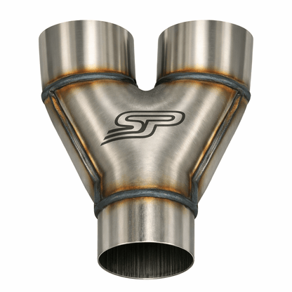 Stainless Steel Y-Pipe 2.5" to Dual 2.5" - Speedy Performance Exhausts