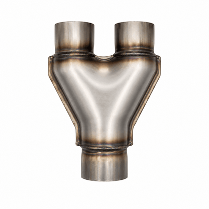 Stainless Steel Y-Pipe 3" to Dual 2.5"